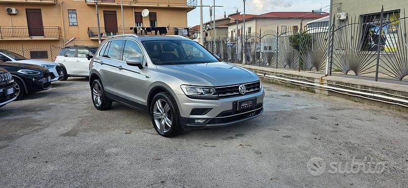 Usata VW Tiguan 150 CV (110 kW) 2018 Marrone SUV