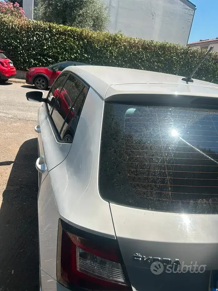 Usata Skoda Fabia 75 CV (55 kW) 2016 Bianco Berlina