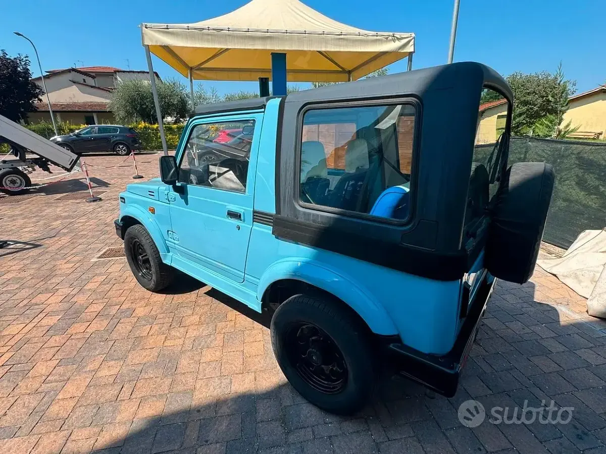 Usata Suzuki Samurai 45 CV (33 kW) 1992 Bluazzurro SUV