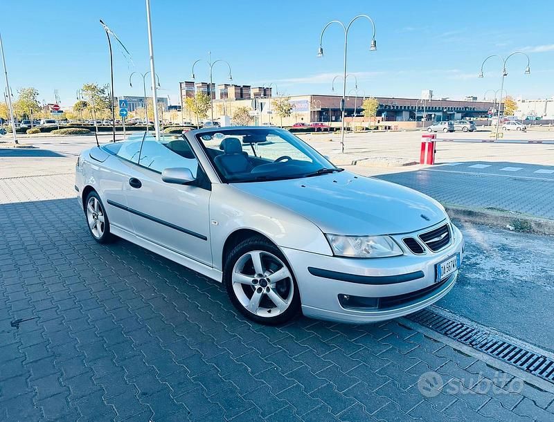 Usata Saab 9-3 Cabriolet Vector 150 CV (110 kW) 2006 Grigio Cabrio