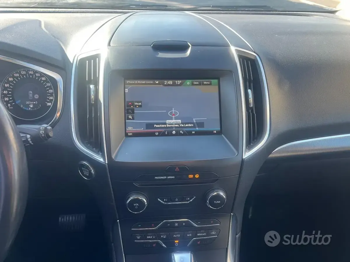 Usata Ford S-MAX Titanium 150 CV (110 kW) 2015 Nero Monovolume