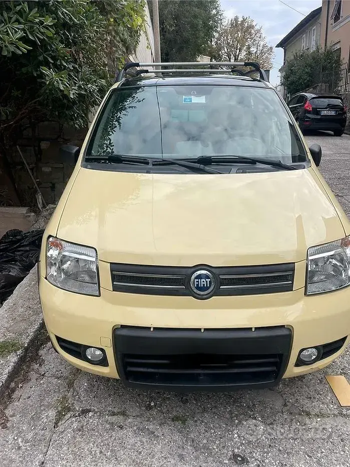 Usata Fiat Panda 4x4 Climbing 60 CV (44 kW) 2005 Giallo Utilitaria