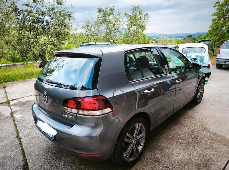 Usata VW Golf VI 140 CV (102 kW) 2010 Grigio Utilitaria