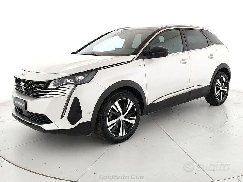 Usata Peugeot 3008 GT 130 CV (95 kW) 2022 Bianco SUV