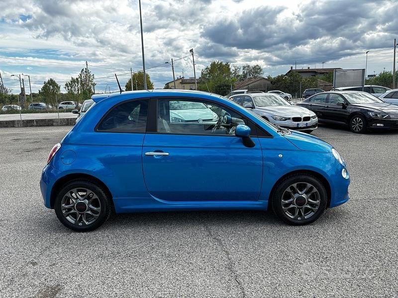 Usata Fiat 500 S 95 CV (69 kW) 2015 Blu Berlina