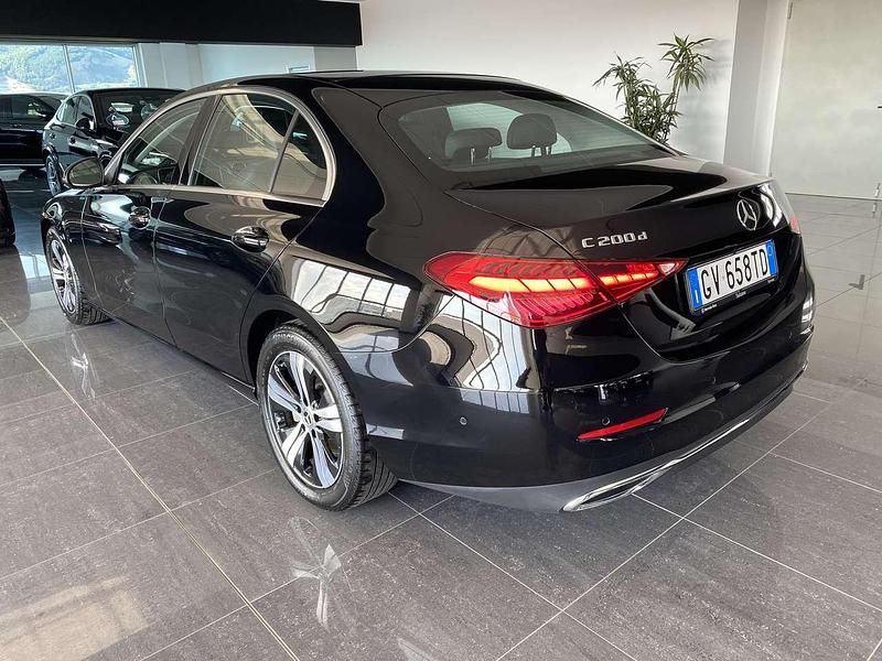 Usata Mercedes C200 Advanced Plus 163 CV (119 kW) 2024 Nero Berlina