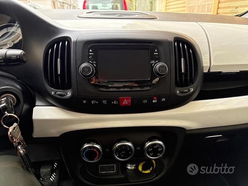 Usata Fiat 500L 85 CV (62 kW) 2015 Bianco Monovolume