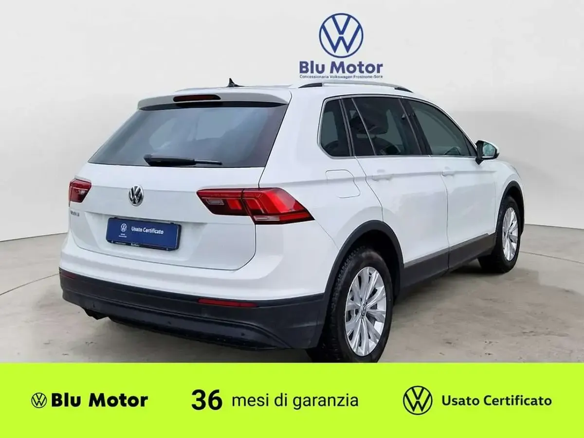 Usata VW Tiguan Business 131 CV (96 kW) 2020 Pure white SUV