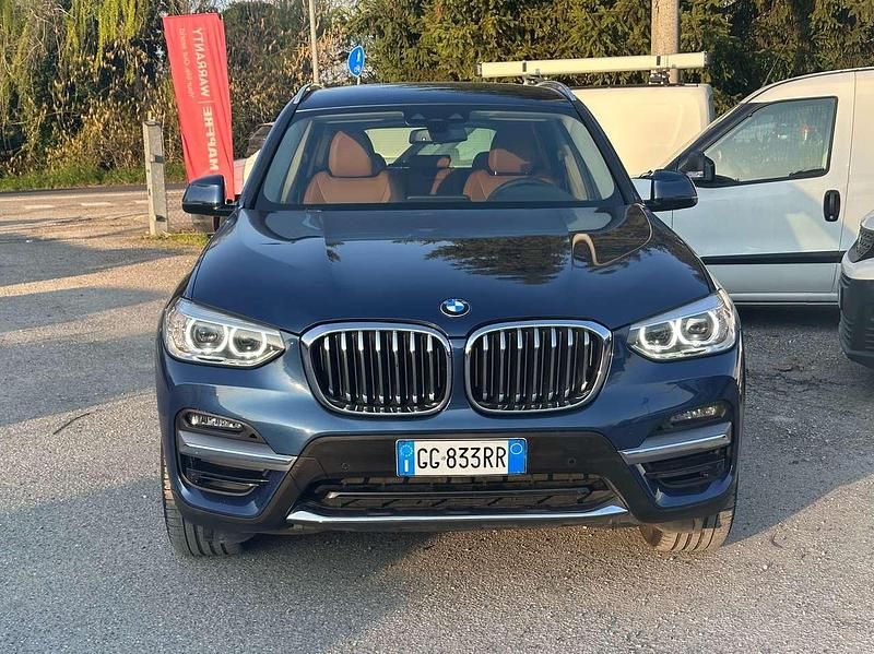 Usata BMW X3 Luxury Line 190 CV (139 kW) 2021 Blu/azzurro SUV