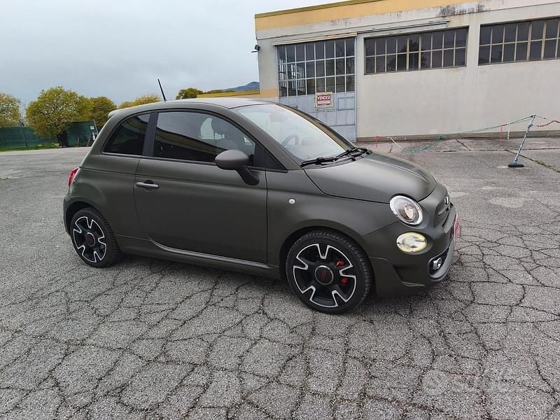 Usata Fiat 500 Riva 105 CV (77 kW) 2017 Verde Berlina