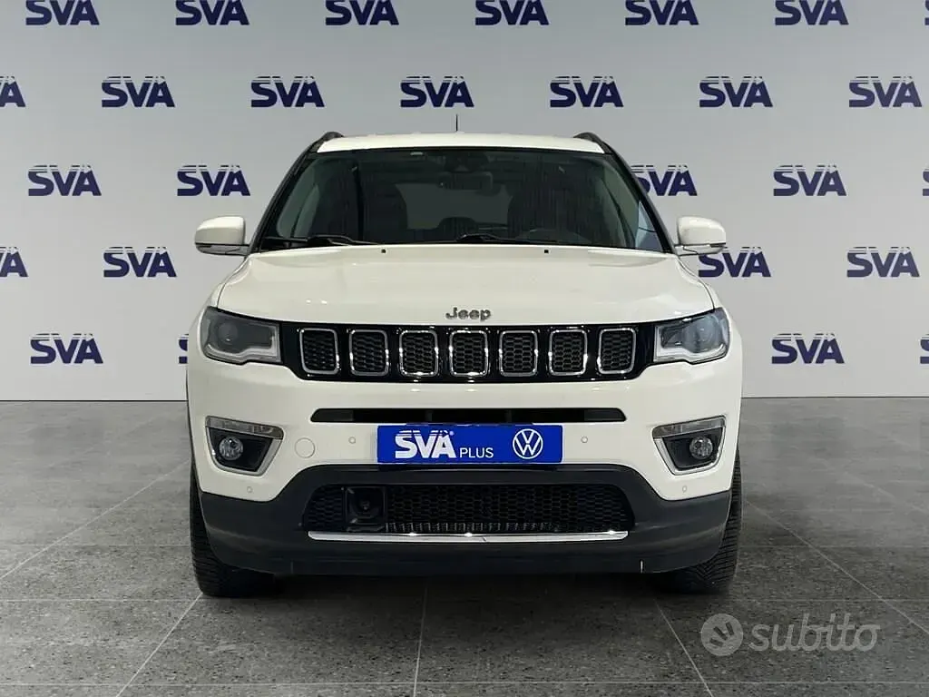 Usata Jeep Compass Limited 140 CV (102 kW) 2017 Bianco SUV