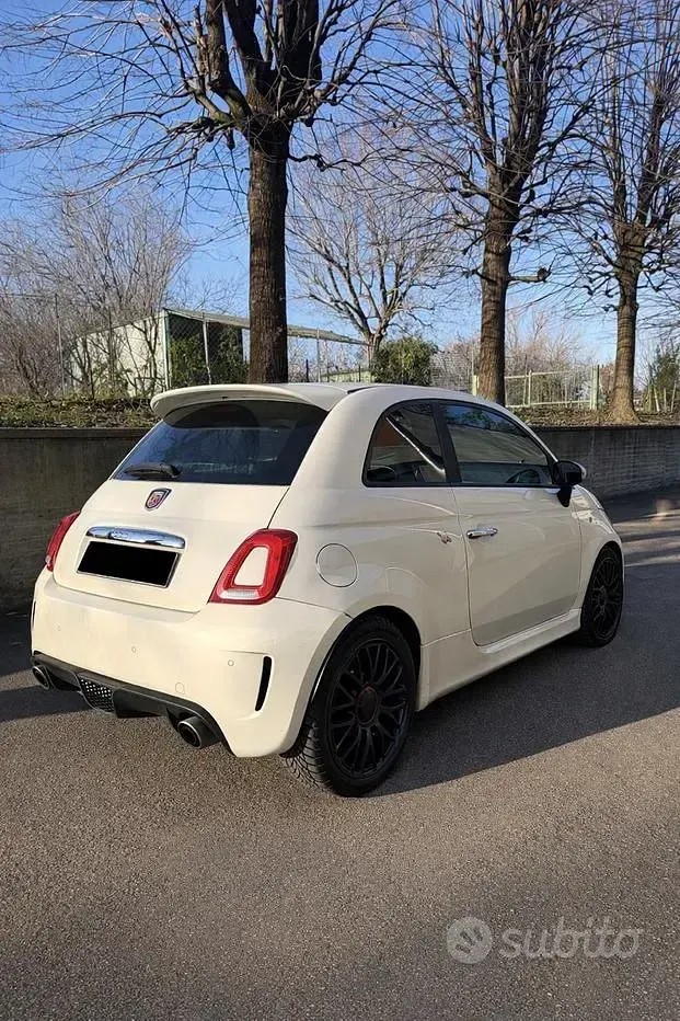 Usata Abarth 595 160 CV (117 kW) 2015 Bianco Utilitaria