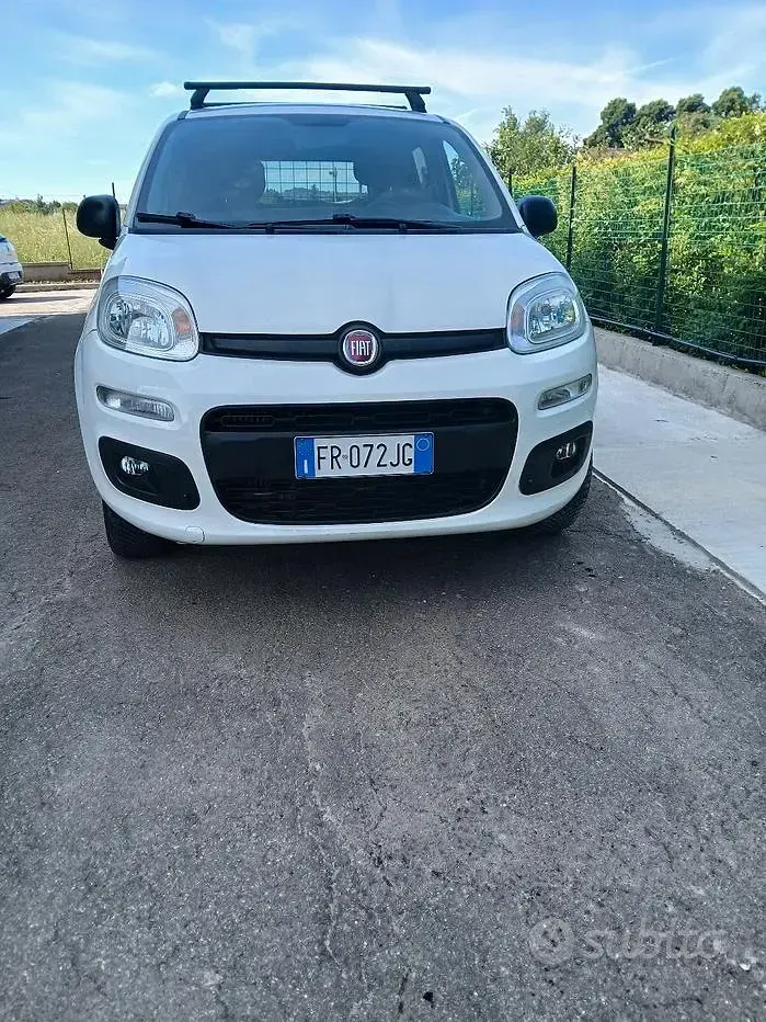 Usata Fiat Panda 4x4 S 80 CV (58 kW) 2018 Bianco Utilitaria