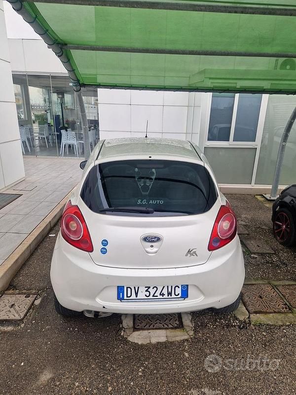 Usata Ford Ka 2009 Bianco Utilitaria