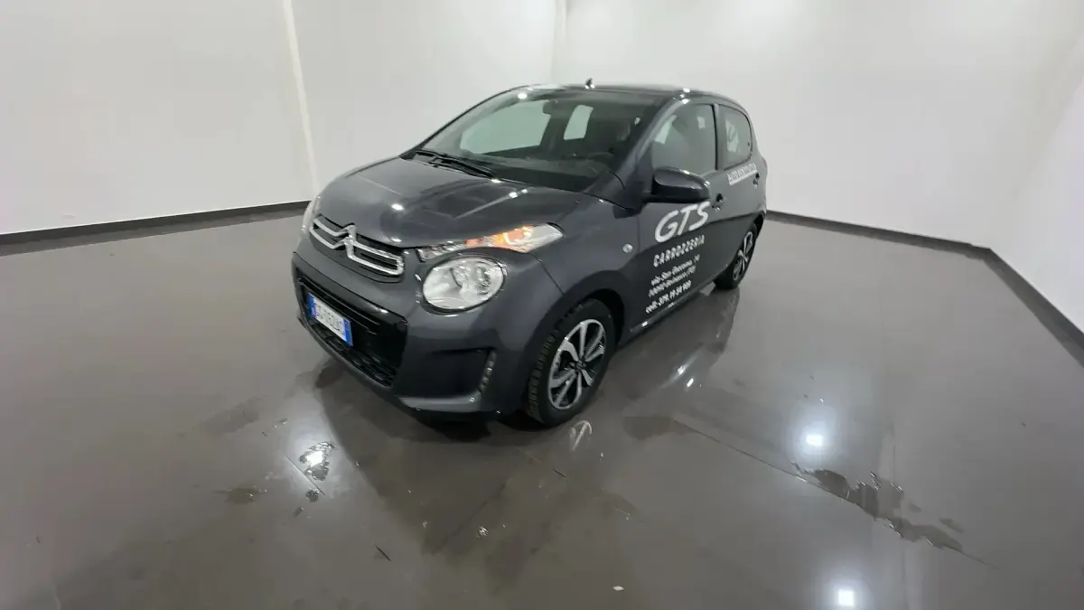 Usata Citroën C1 Shine 72 CV (52 kW) 2021 Grigio platinum met. Utilitaria