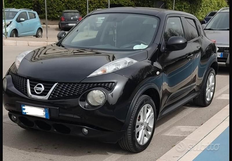 Usata Nissan Juke Visia 110 CV (80 kW) 2012 Nero SUV