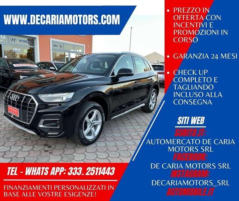 Usata Audi Q5 Sport 204 CV (150 kW) 2021 Nero SUV