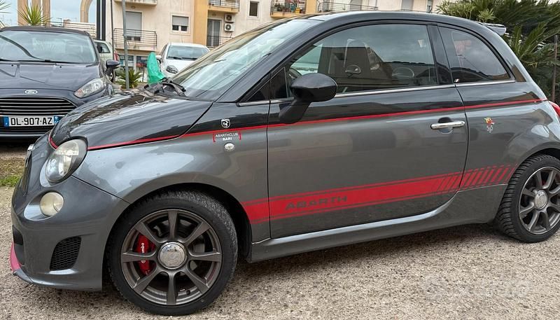 Usata Fiat 500 Sport 75 CV (55 kW) 2009 Grigio Cabrio