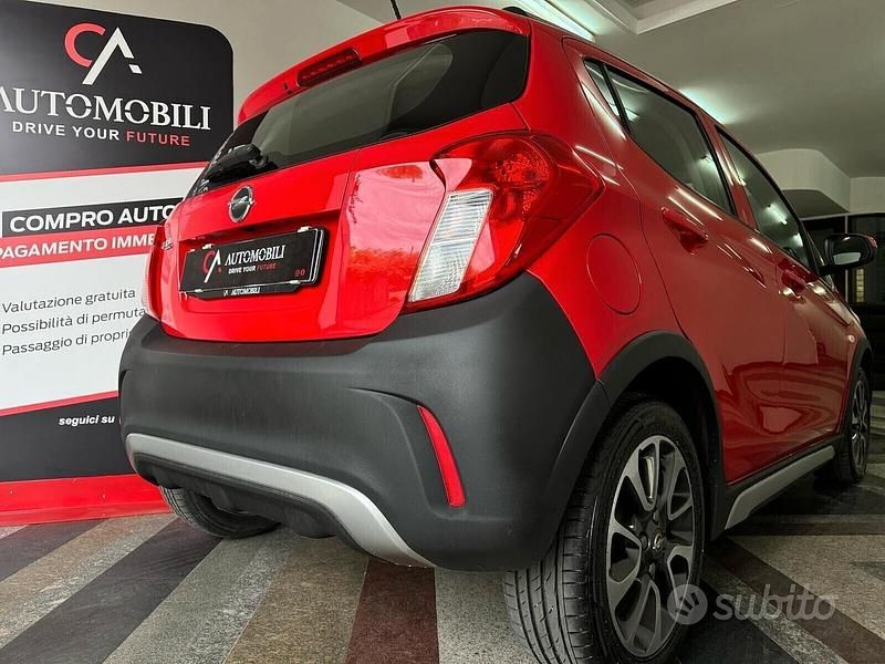 Usata Opel Karl Rocks 73 CV (53 kW) 2018 Rosso Utilitaria