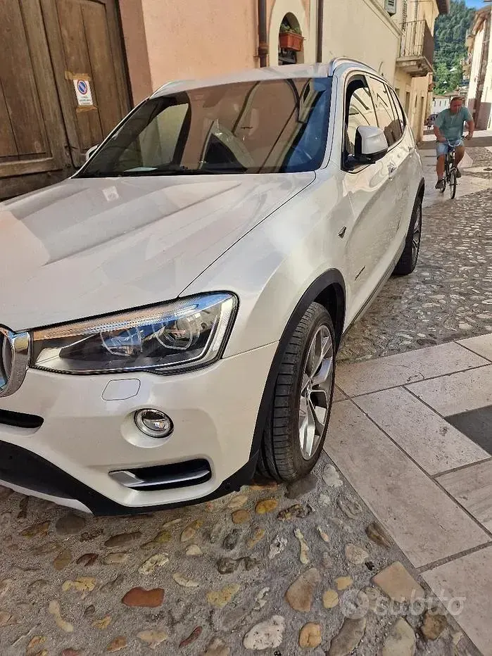 Usata BMW X3 xLine 190 CV (139 kW) 2014 Bianco SUV