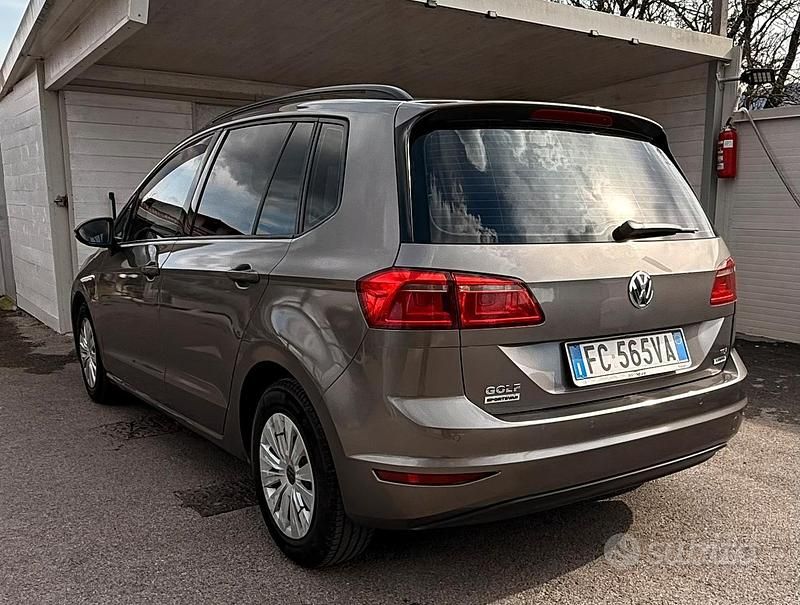 Używany VW Golf Sportsvan 110 KM (80 kW) 2016 Szary Minivan