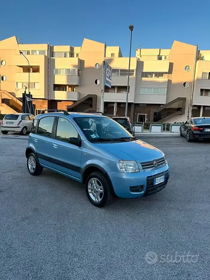 Usata Fiat Panda Dynamic 60 CV (44 kW) 2009 Blu Utilitaria
