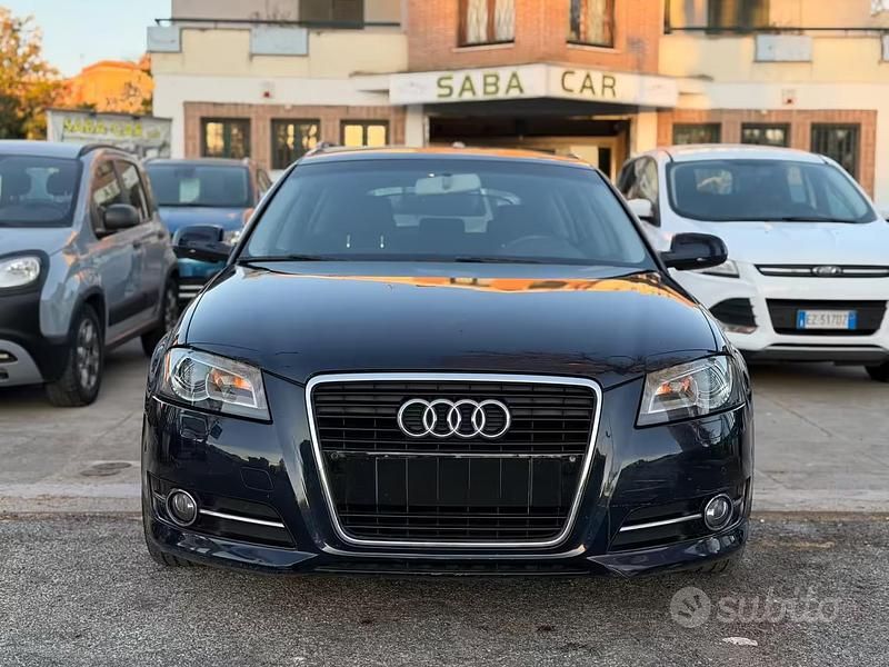 Usata Audi A3 Attraction 140 CV (102 kW) 2011 Blu Utilitaria