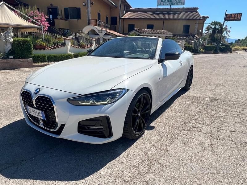 Usata BMW 420 M Sport 190 CV (139 kW) 2021 Bianco Cabrio