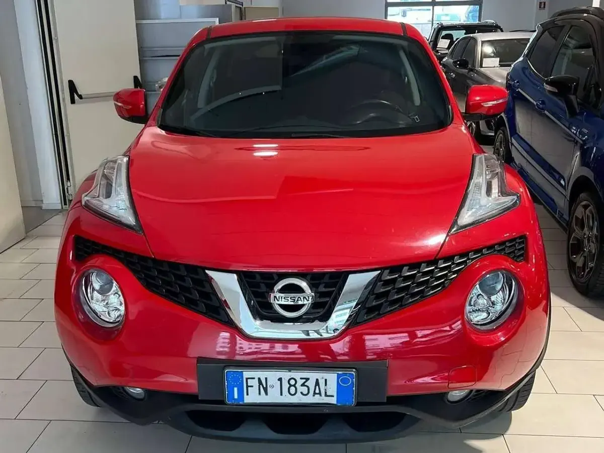Usata Nissan Juke Acenta 117 CV (86 kW) 2018 Rosso SUV