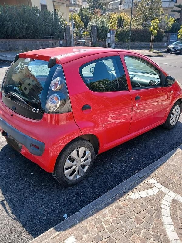 Usata Citroën C1 68 CV (50 kW) 2009 Rosso Utilitaria