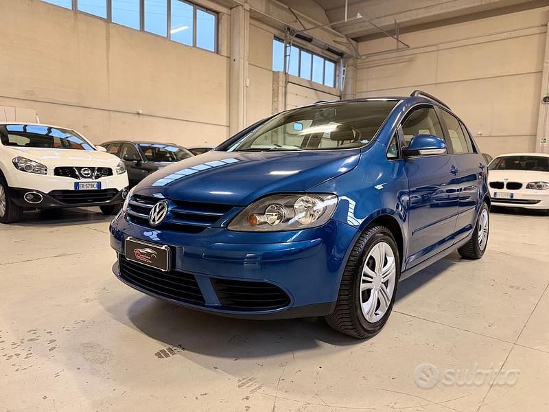 Usata VW Golf Plus Cross Comfortline 102 CV (75 kW) 2007 Blu/azzurro Monovolume