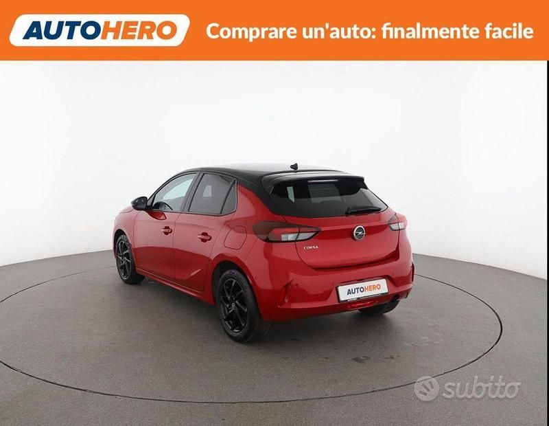 Usata Opel Corsa Design & Tech 75 CV (55 kW) 2023 Rosso Utilitaria