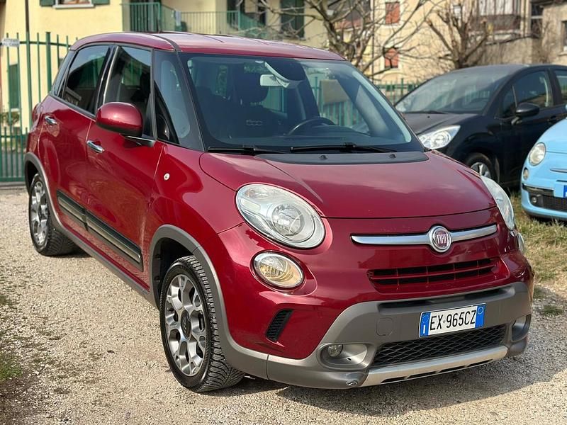 Usata Fiat 500L Trekking 95 CV (69 kW) 2015 Rosso Monovolume