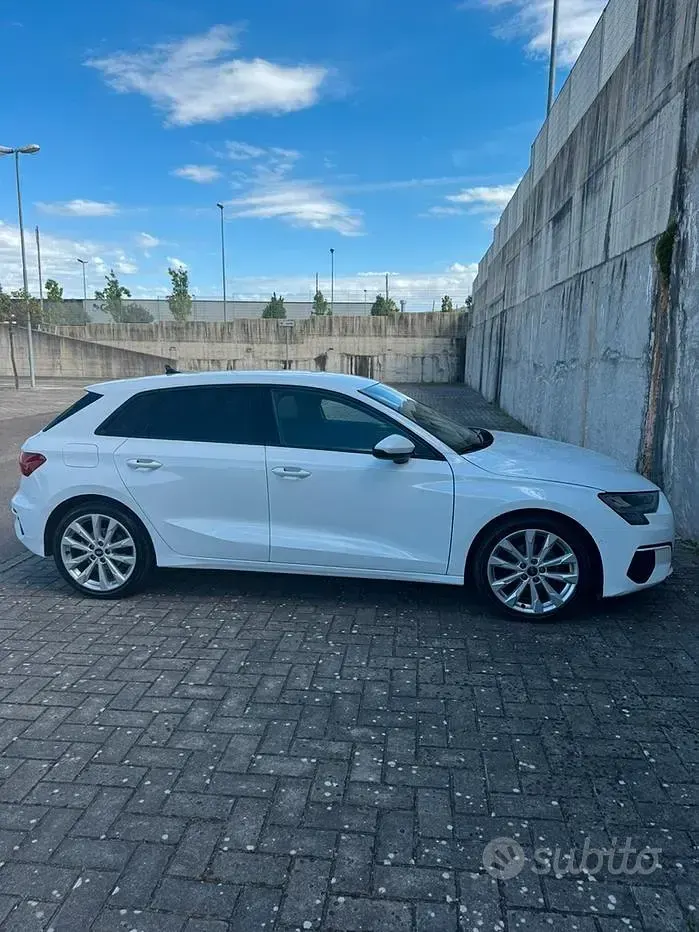 Usata Audi A3 116 CV (85 kW) 2024 Bianco Berlina
