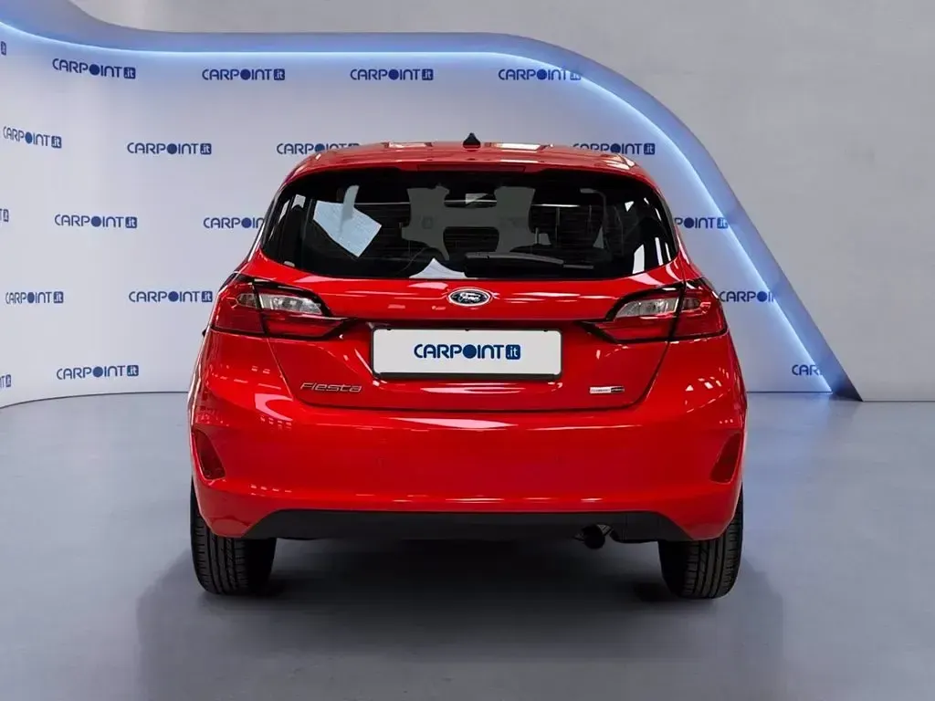 Usata Ford Fiesta Titanium 125 CV (91 kW) 2022 Rosso Utilitaria