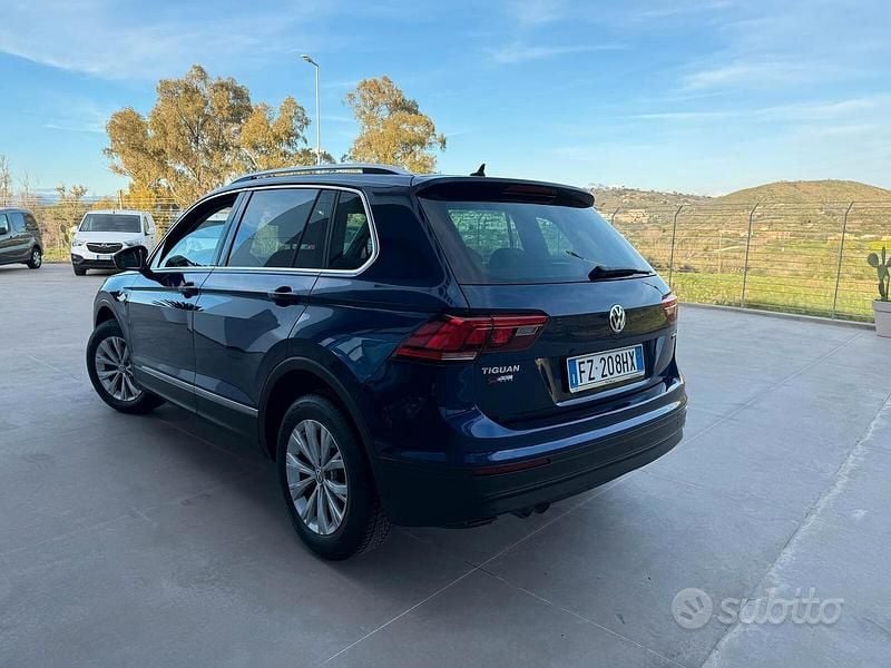 Usata VW Tiguan Business 150 CV (110 kW) 2019 Blu SUV