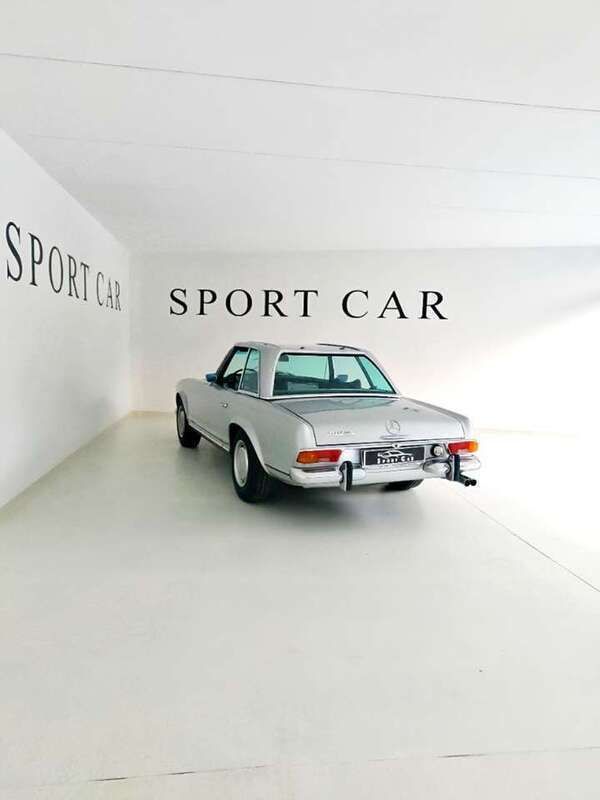 Usata Mercedes SL280 136 CV (100 kW) 1969 Argento Cabrio