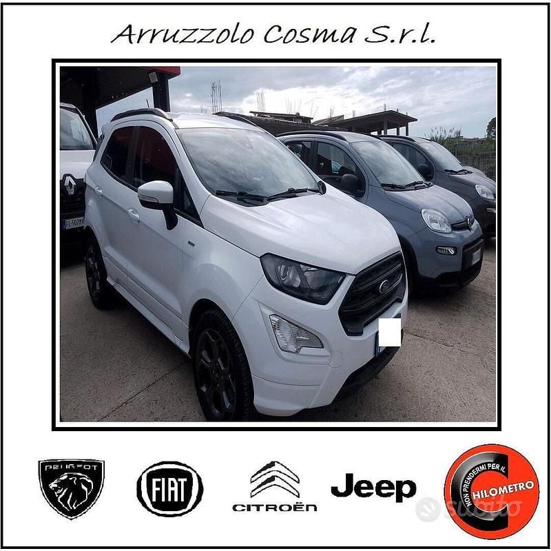 Bianco Usata 2022 Ford Ecosport ST SUV | 17.300 € (Cara) - Immagine 1/4