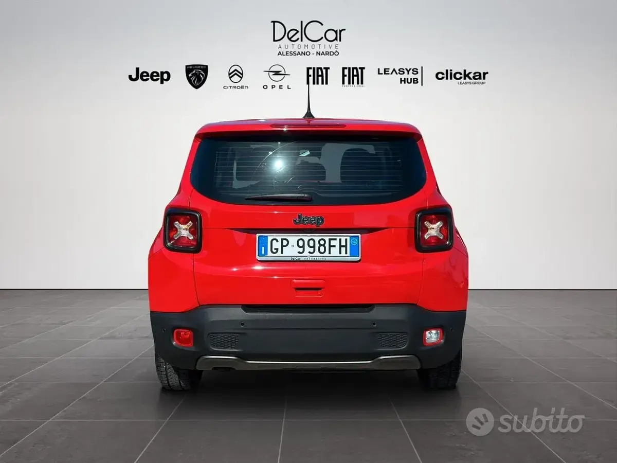 Usata Jeep Renegade Limited 131 CV (96 kW) 2022 Rosso SUV