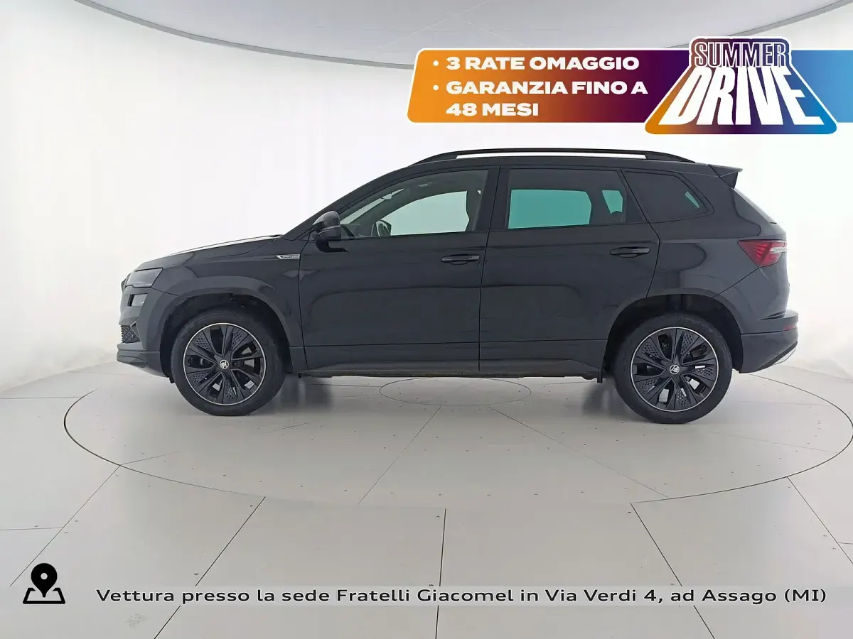Usata Skoda Karoq SportLine 116 CV (85 kW) 2024 Nero tulipano perlato SUV