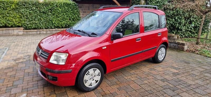 Usata Fiat Panda 60 CV (44 kW) 2008 Rosso Utilitaria