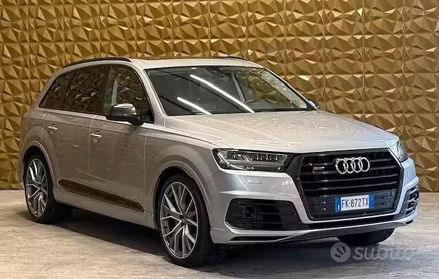 Usata Audi SQ7 S-Line 435 CV (319 kW) 2017 Grigio SUV