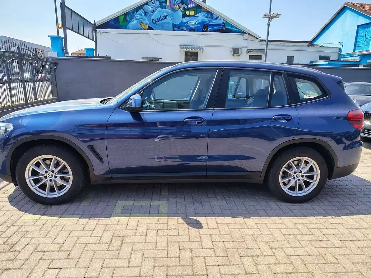 Usata BMW X3 Advantage 190 CV (139 kW) 2021 Blu/azzurro SUV