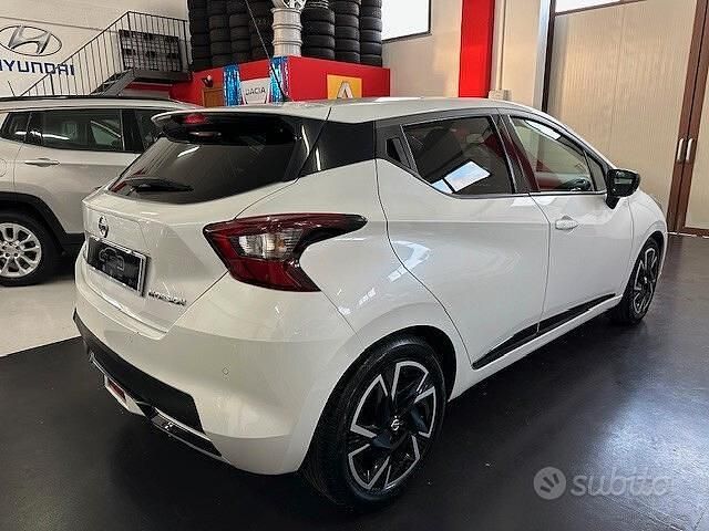 Usata Nissan Micra 92 CV (67 kW) 2022 Bianco Utilitaria