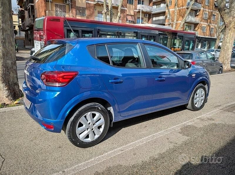 Usata Dacia Sandero 91 CV (66 kW) 2023 Blu Berlina