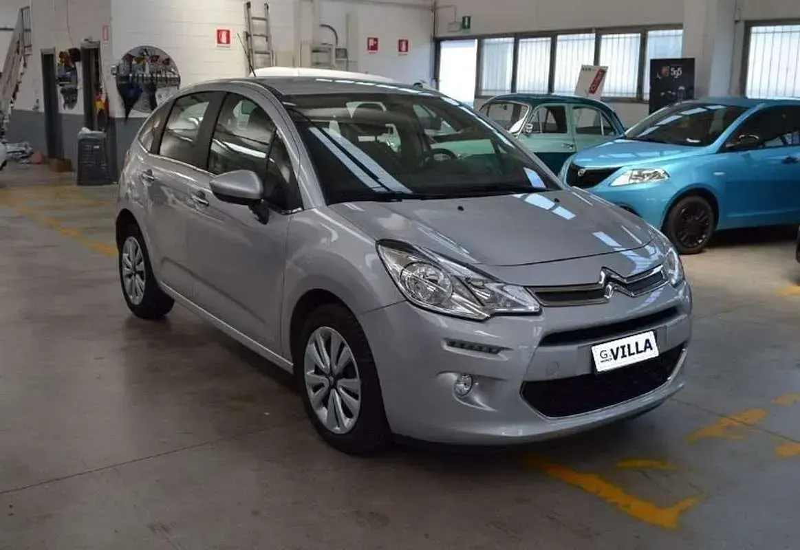 Usata Citroën C3 82 CV (60 kW) 2015 Argento Berlina