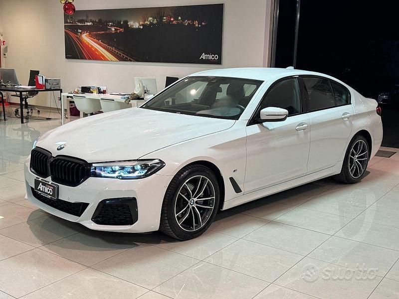 Usata BMW 520 M Sport 190 CV (139 kW) 2022 Bianco Berlina