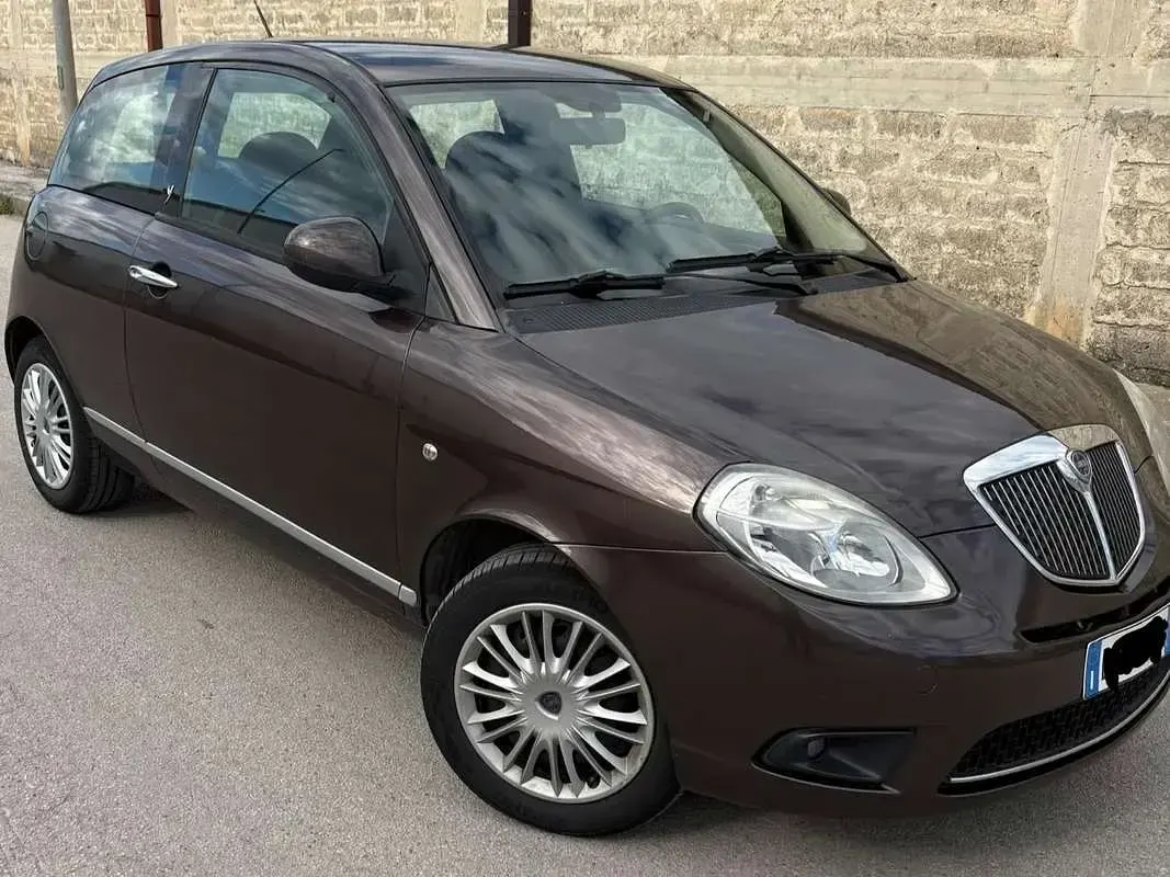Usata Lancia Ypsilon 75 CV (55 kW) 2010 Marrone Utilitaria