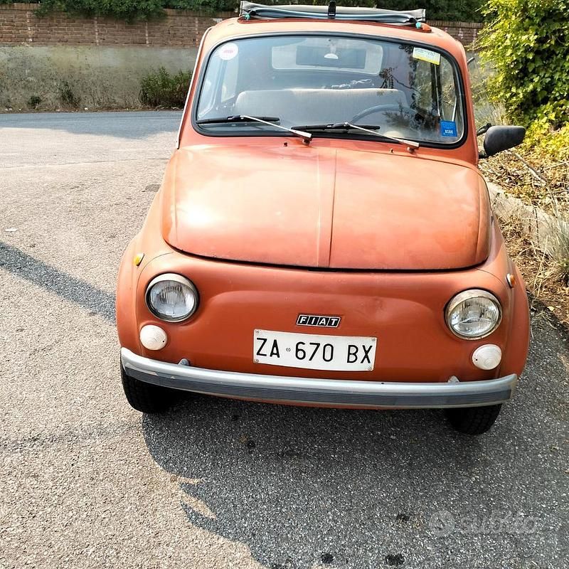 Usata Fiat 500 1960 Rosso Utilitaria