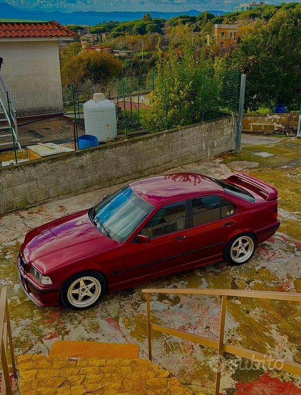Usata BMW 320 150 CV (110 kW) 1995 Rosso Berlina